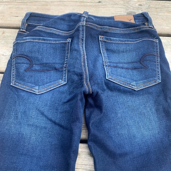 💜 American Eagle Jegging Crop Jeans | Super Stretch | Size 2 - Picture 4 of 10